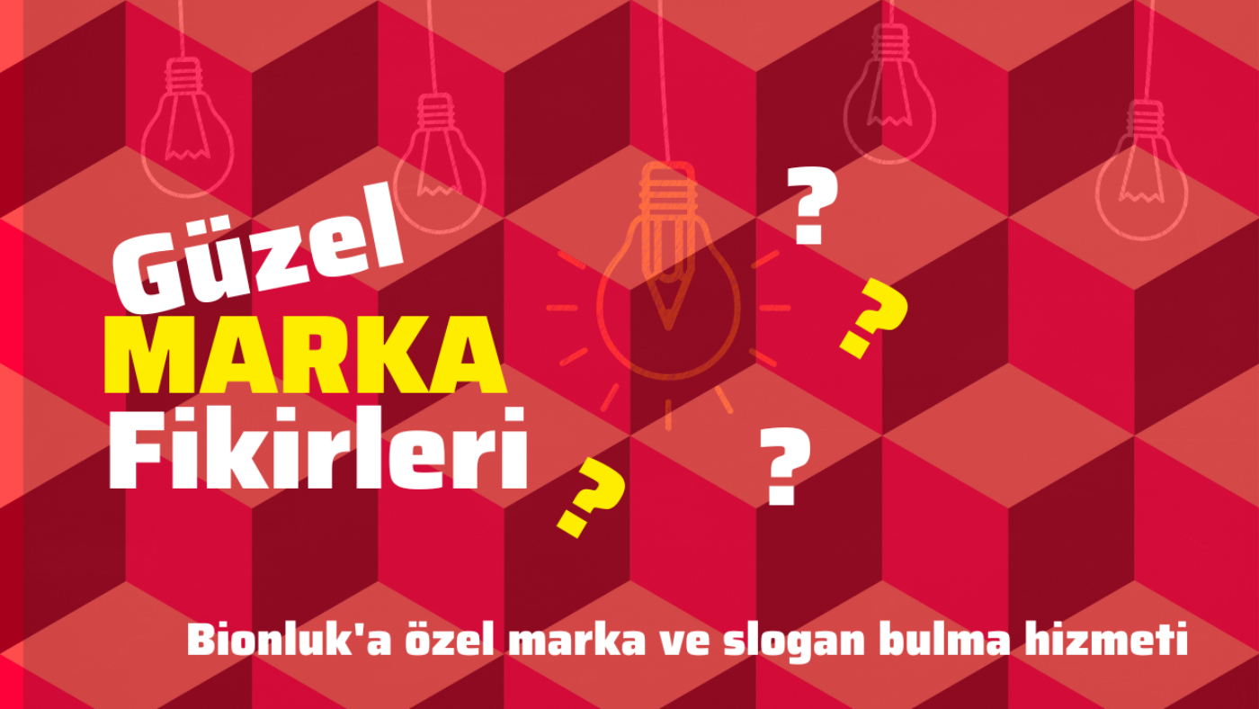 Projenize veya işinize uygun marka ismi bulma
